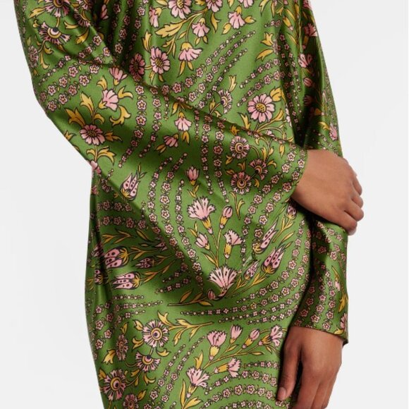 Veronica Beard Gemma floral silk-blend maxi dress - Picture 4 of 15